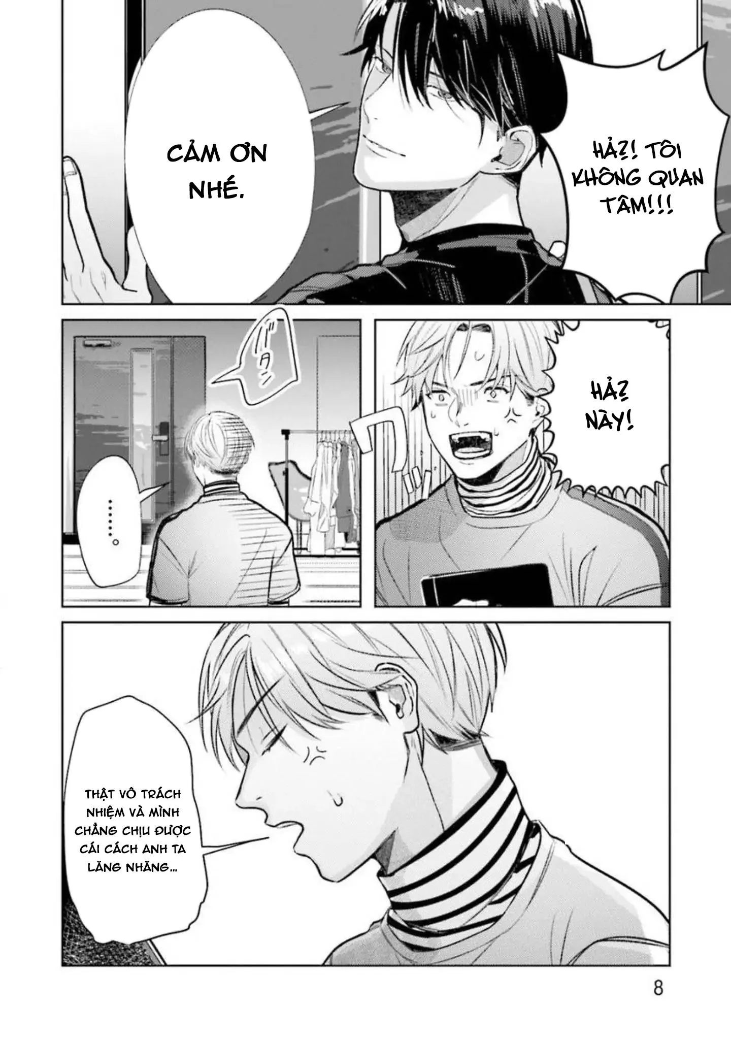 Nếu bị sếp phát hiện ra việc cosplay nữ thì tôi chết chắc Chapter 1 Trang 8