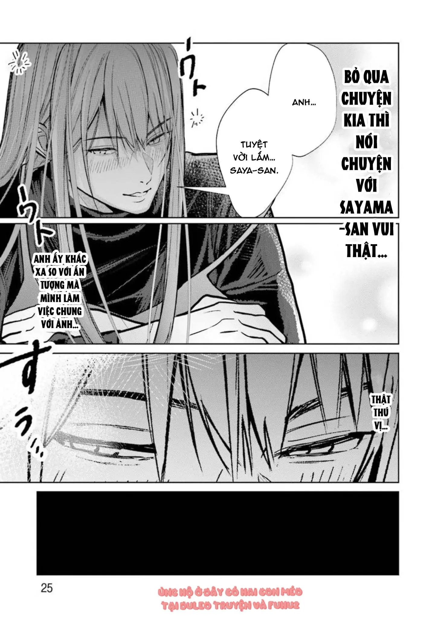 Nếu bị sếp phát hiện ra việc cosplay nữ thì tôi chết chắc Chapter 1 Trang 25