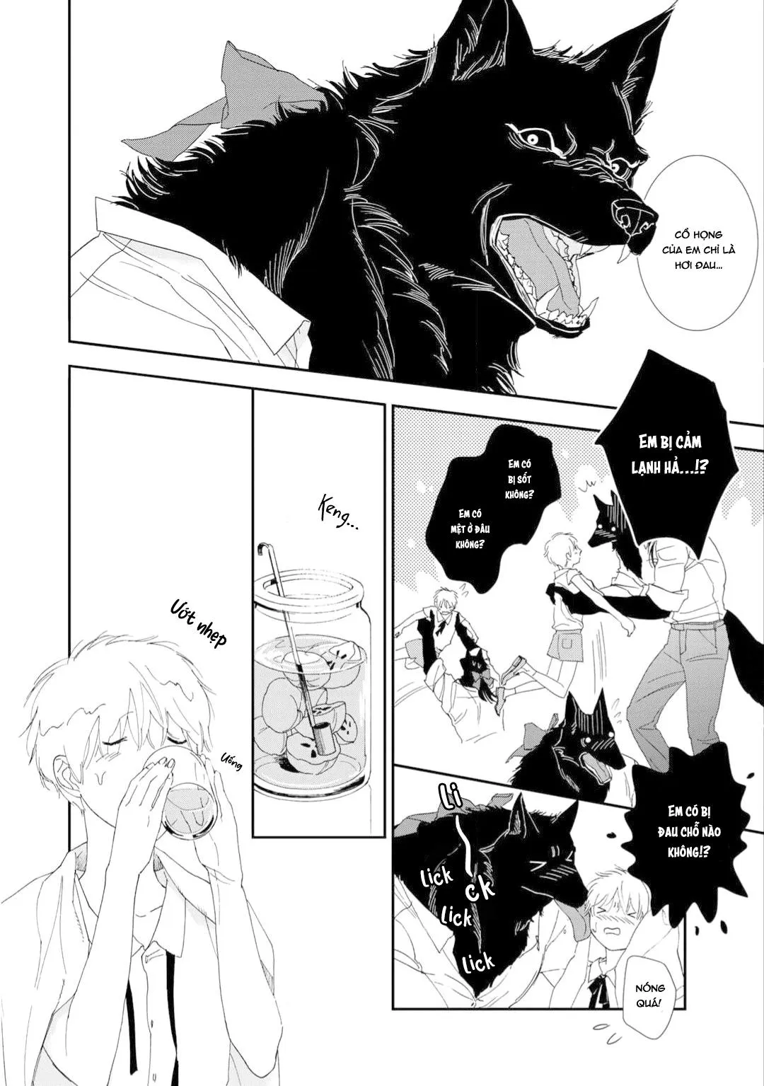 Ngài sói, không ăn em à? Chapter 2 Trang 6