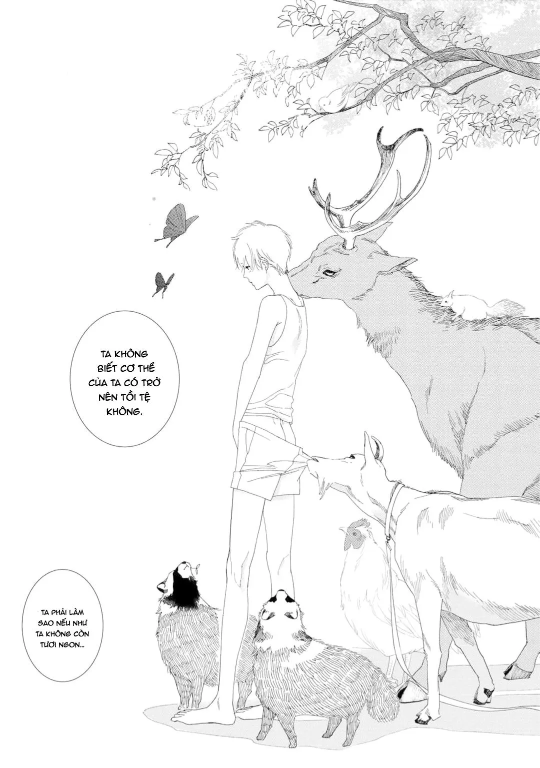 Ngài sói, không ăn em à? Chapter 2 Trang 12