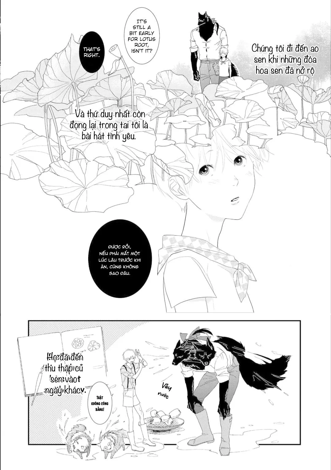 Ngài sói, không ăn em à? Chapter 2 Trang 35
