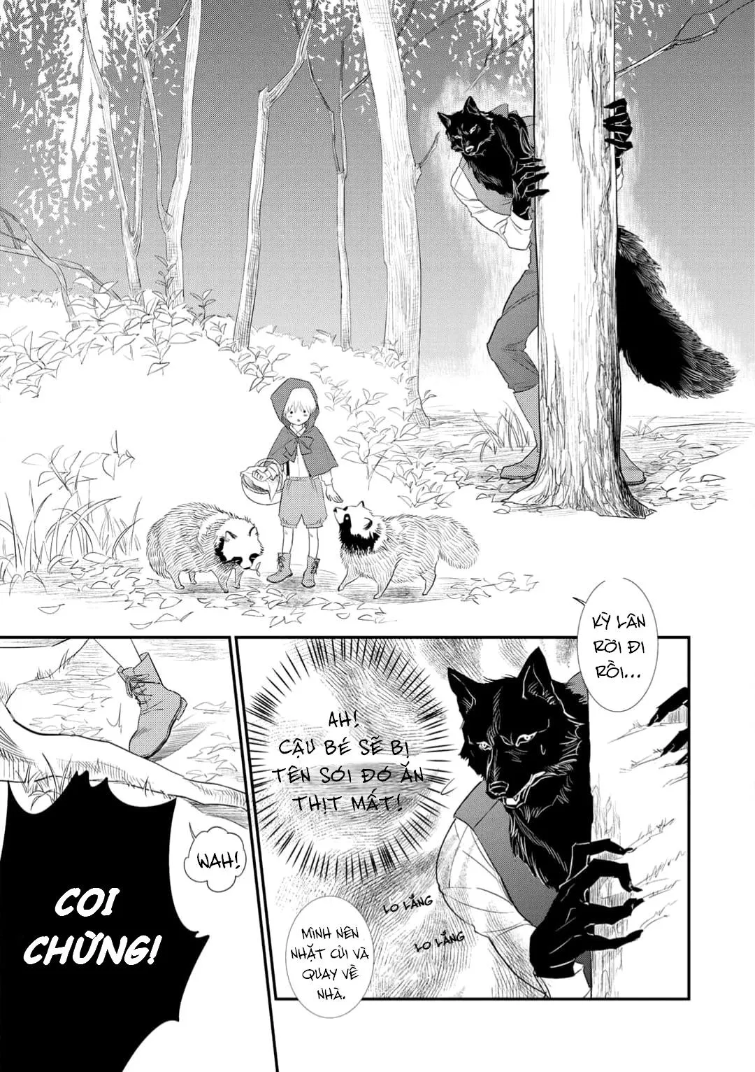 Ngài sói, không ăn em à? Chapter 3 Trang 7