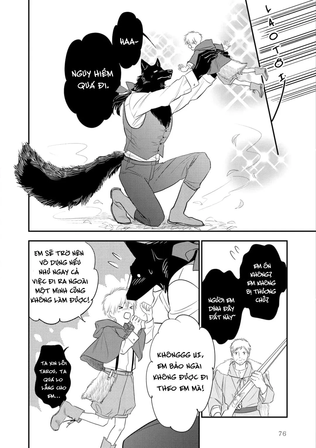 Ngài sói, không ăn em à? Chapter 3 Trang 8