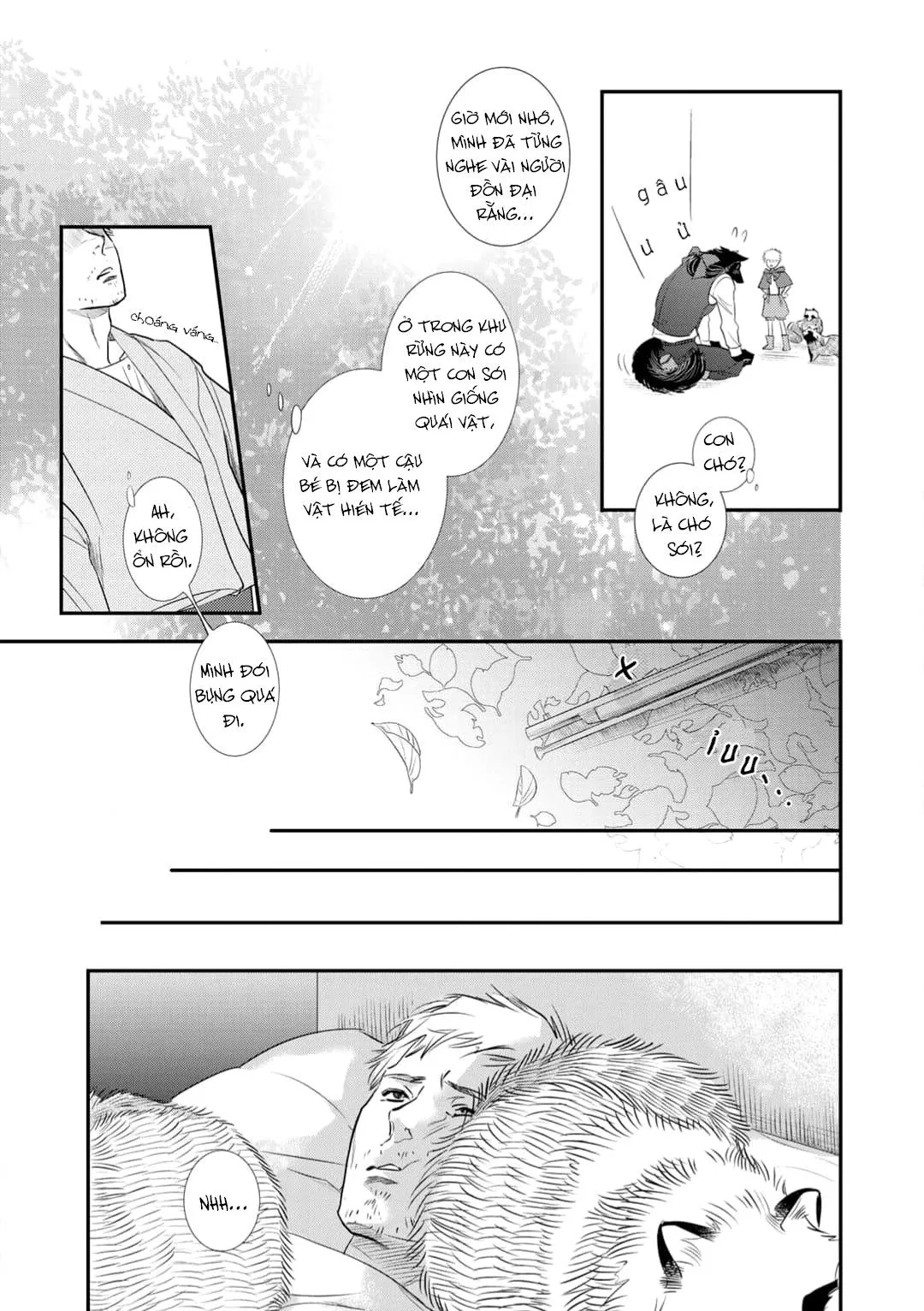 Ngài sói, không ăn em à? Chapter 3 Trang 9