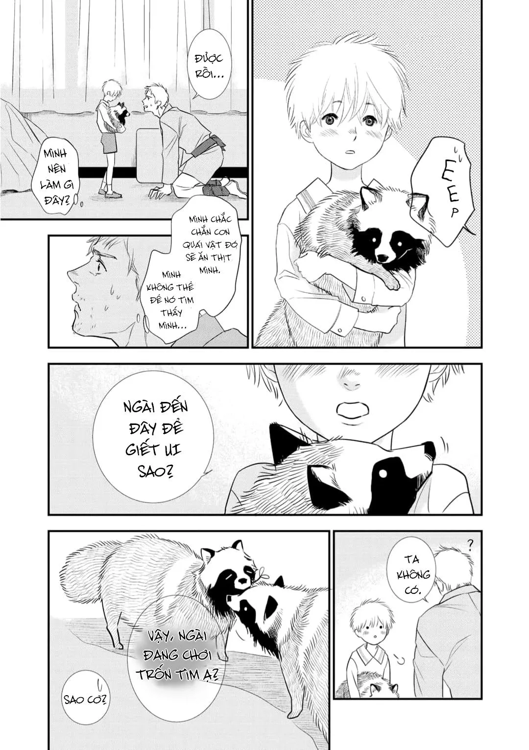 Ngài sói, không ăn em à? Chapter 3 Trang 11