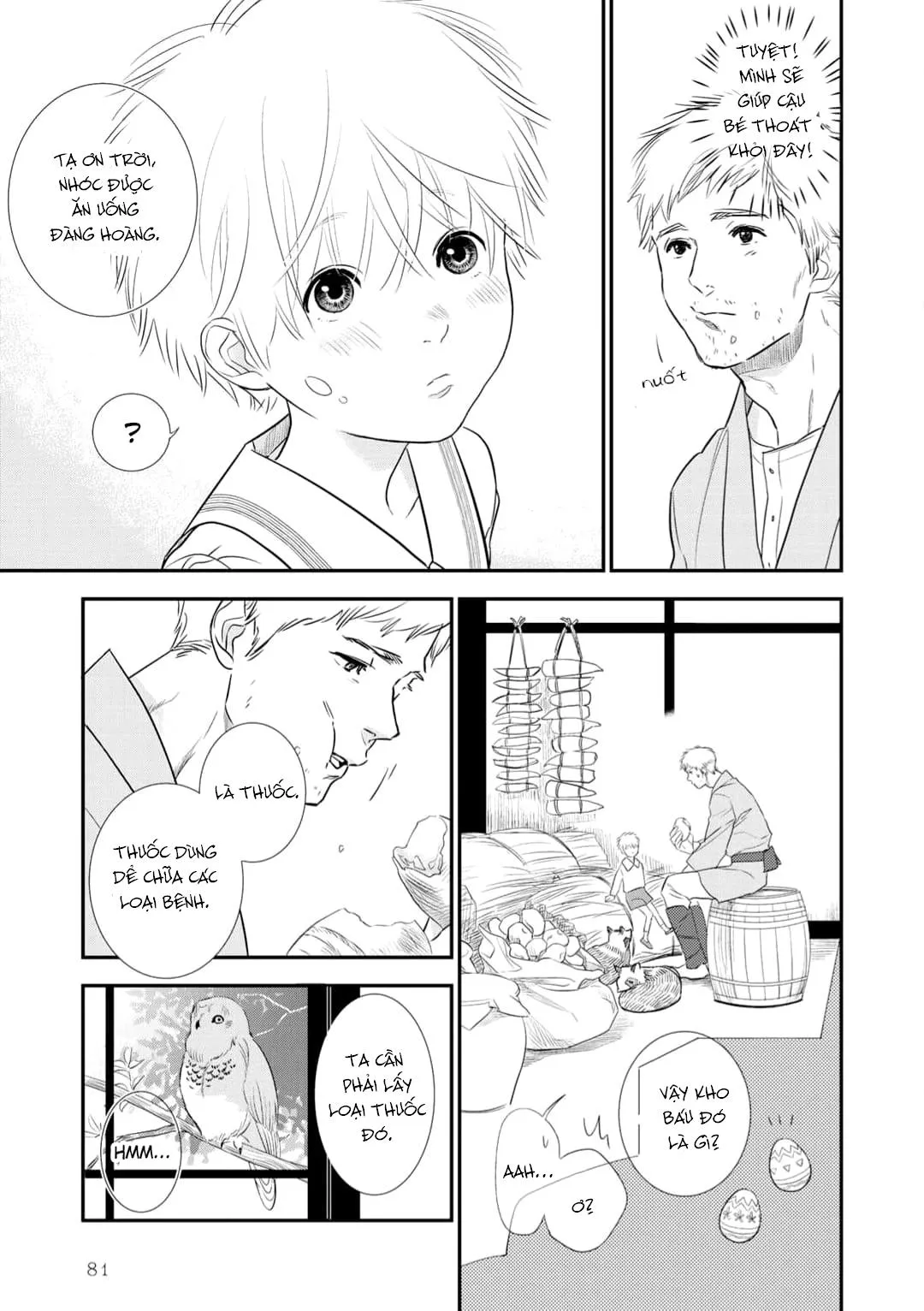 Ngài sói, không ăn em à? Chapter 3 Trang 13