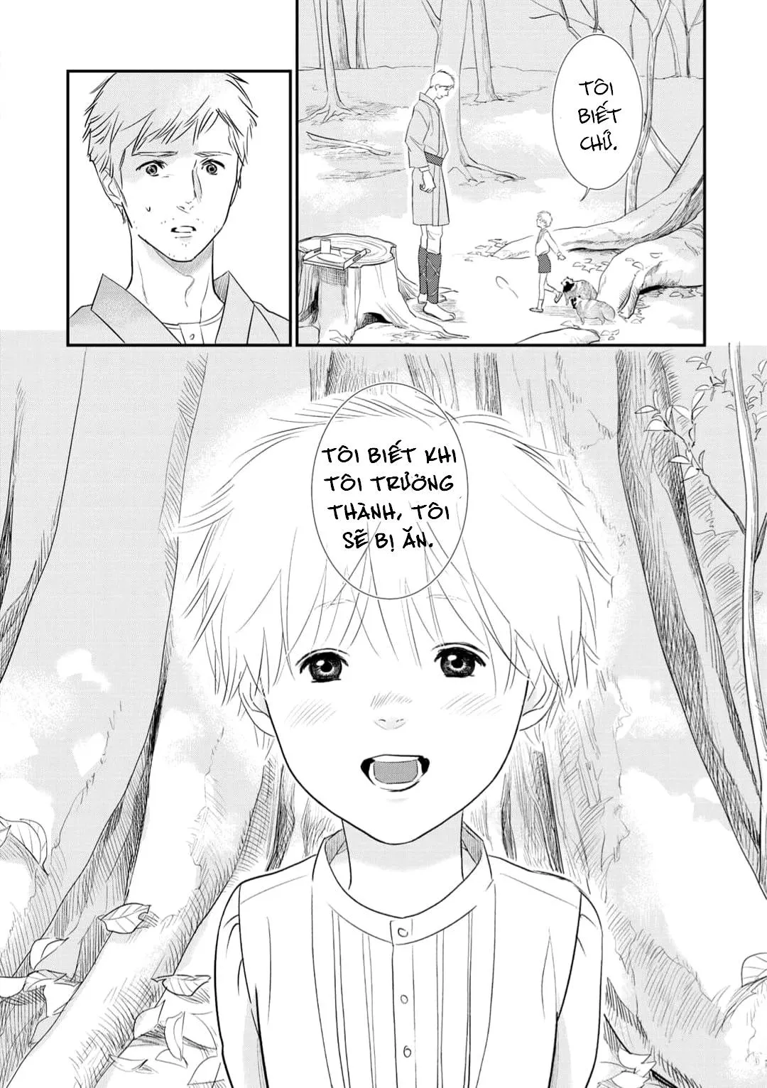 Ngài sói, không ăn em à? Chapter 3 Trang 17