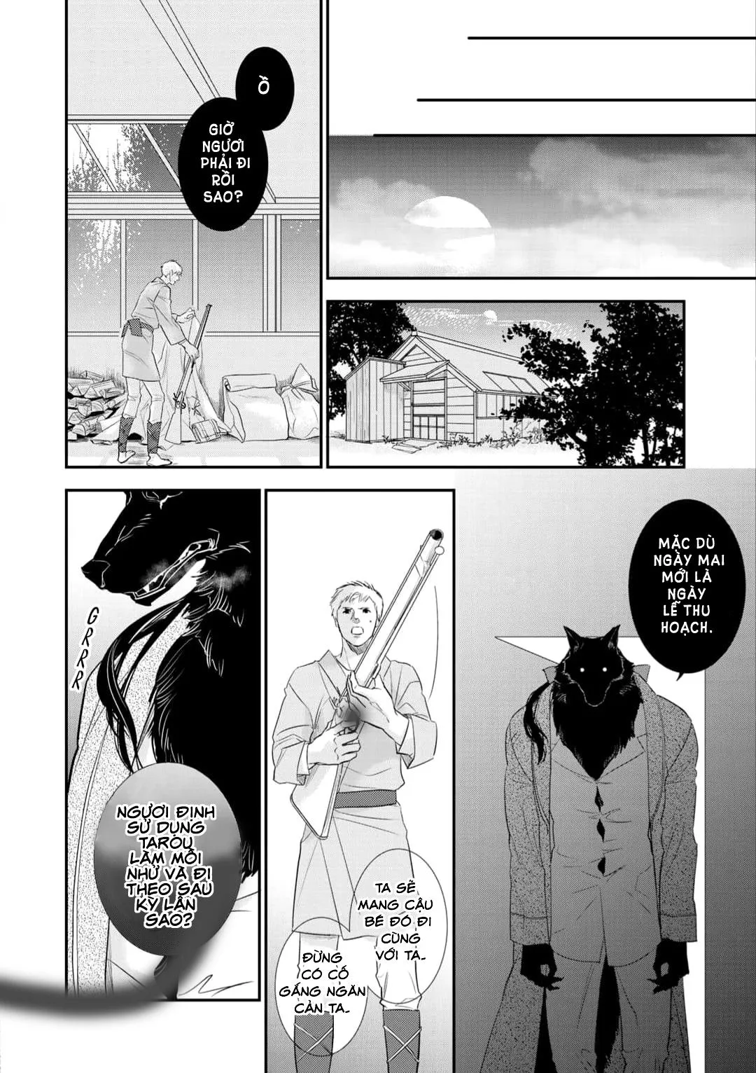 Ngài sói, không ăn em à? Chapter 3 Trang 18