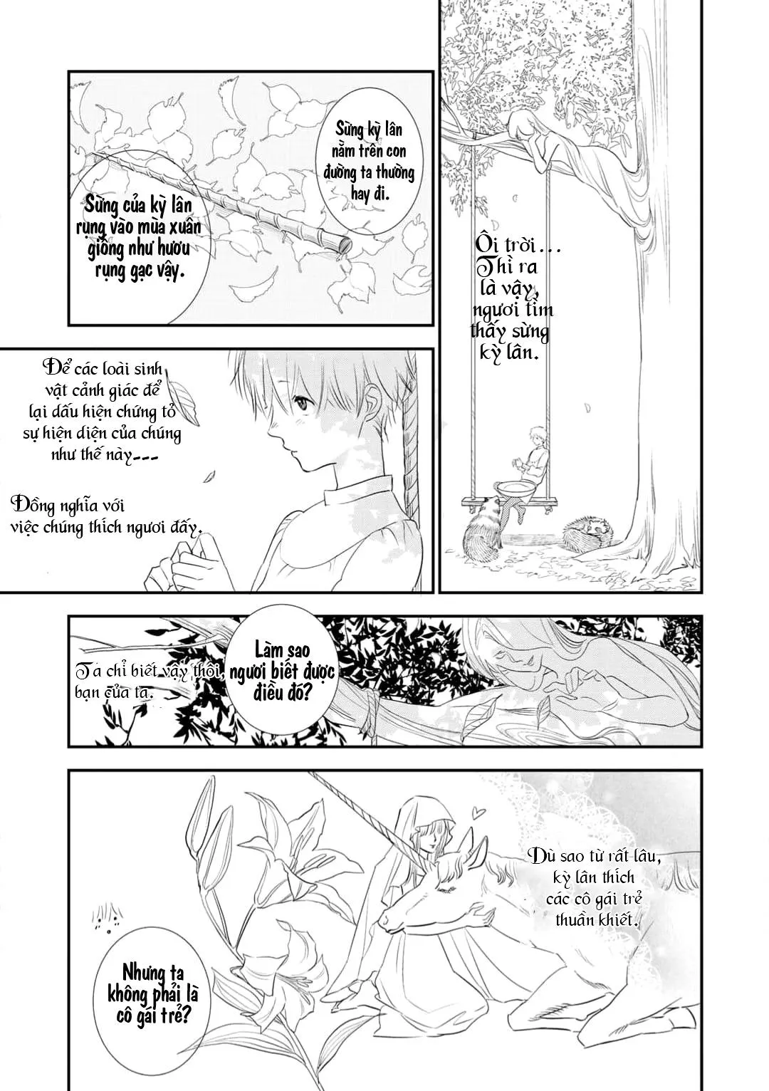 Ngài sói, không ăn em à? Chapter 3 Trang 31