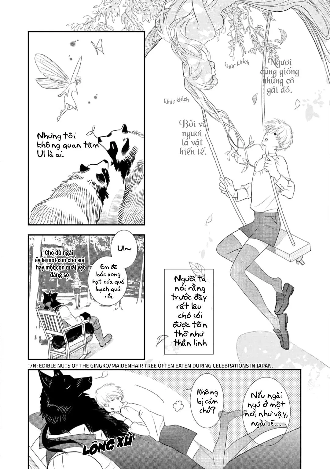 Ngài sói, không ăn em à? Chapter 3 Trang 32