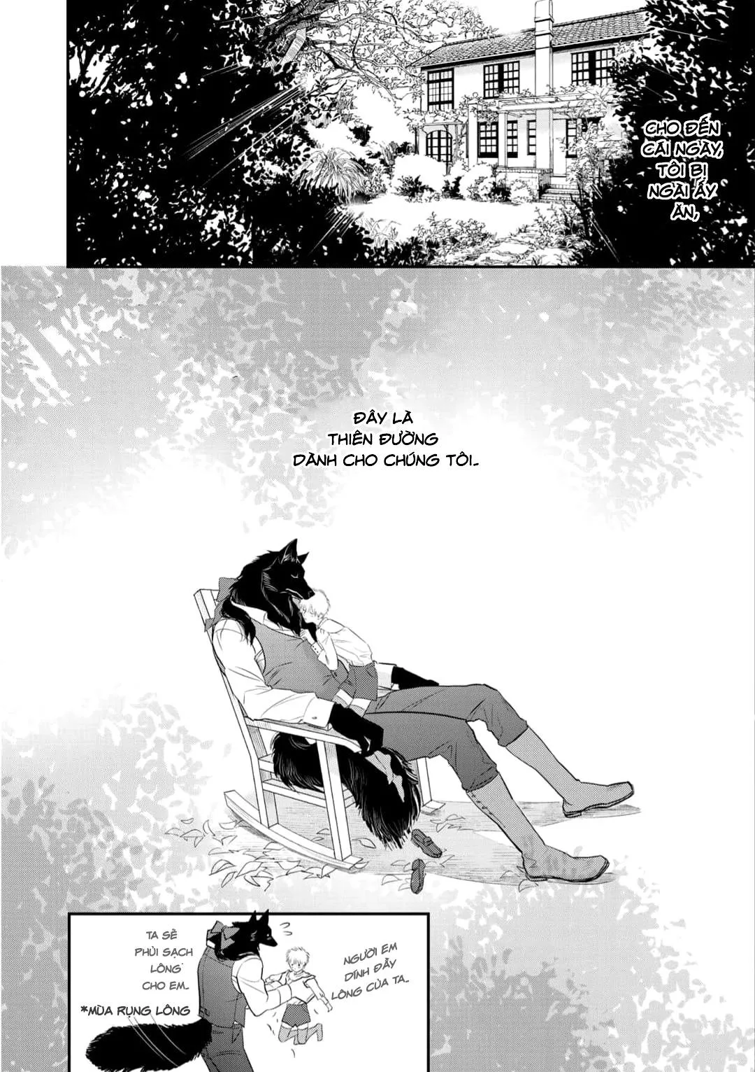 Ngài sói, không ăn em à? Chapter 3 Trang 34