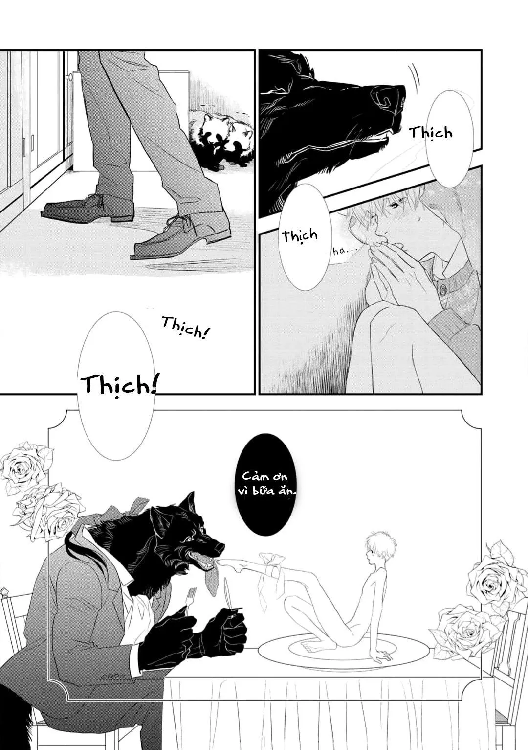 Ngài sói, không ăn em à? Chapter 4 Trang 3