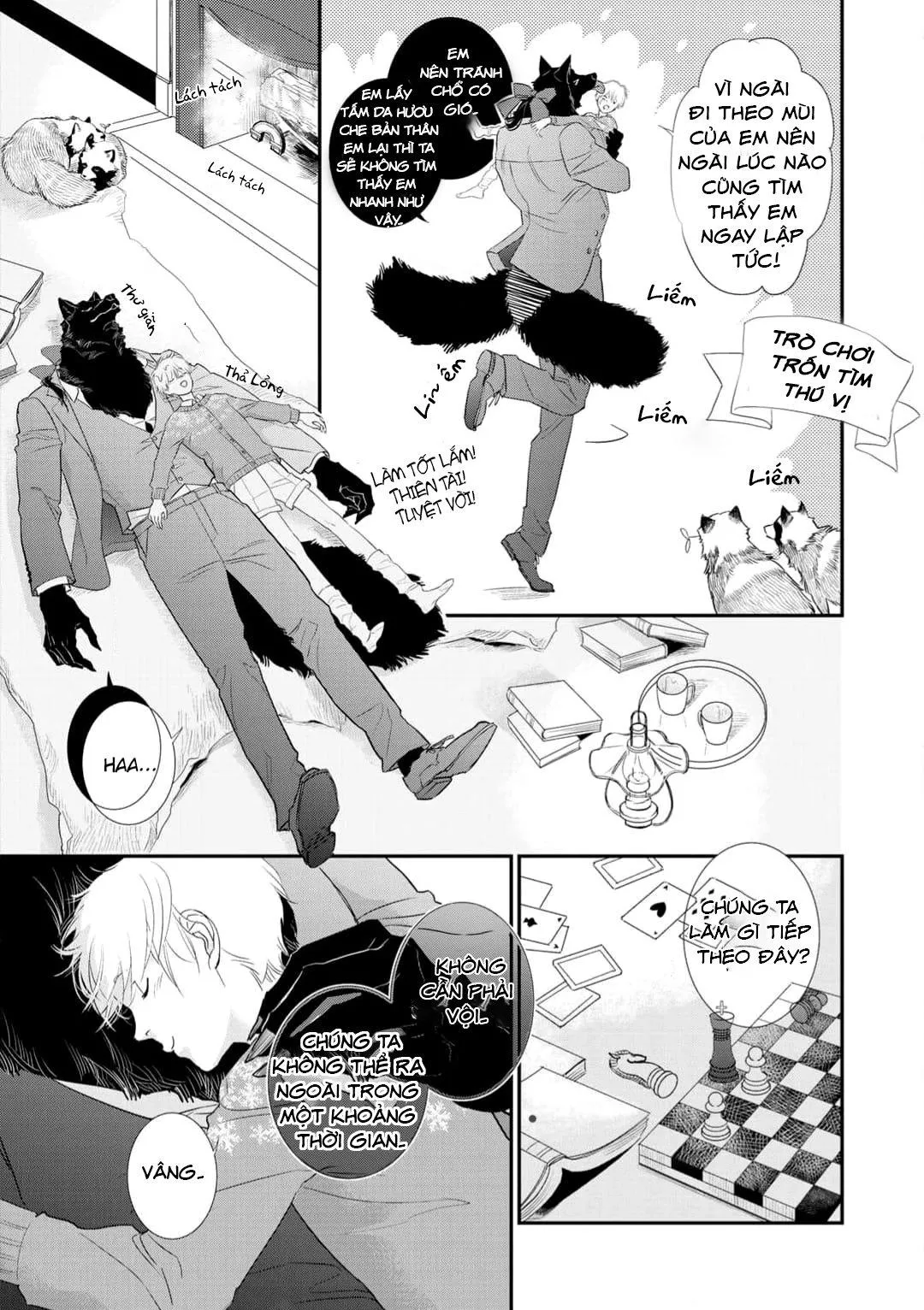 Ngài sói, không ăn em à? Chapter 4 Trang 5