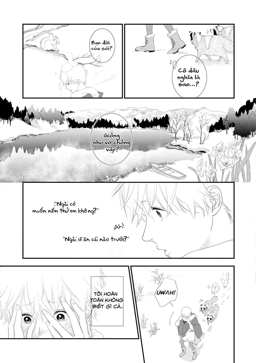 Ngài sói, không ăn em à? Chapter 4 Trang 17