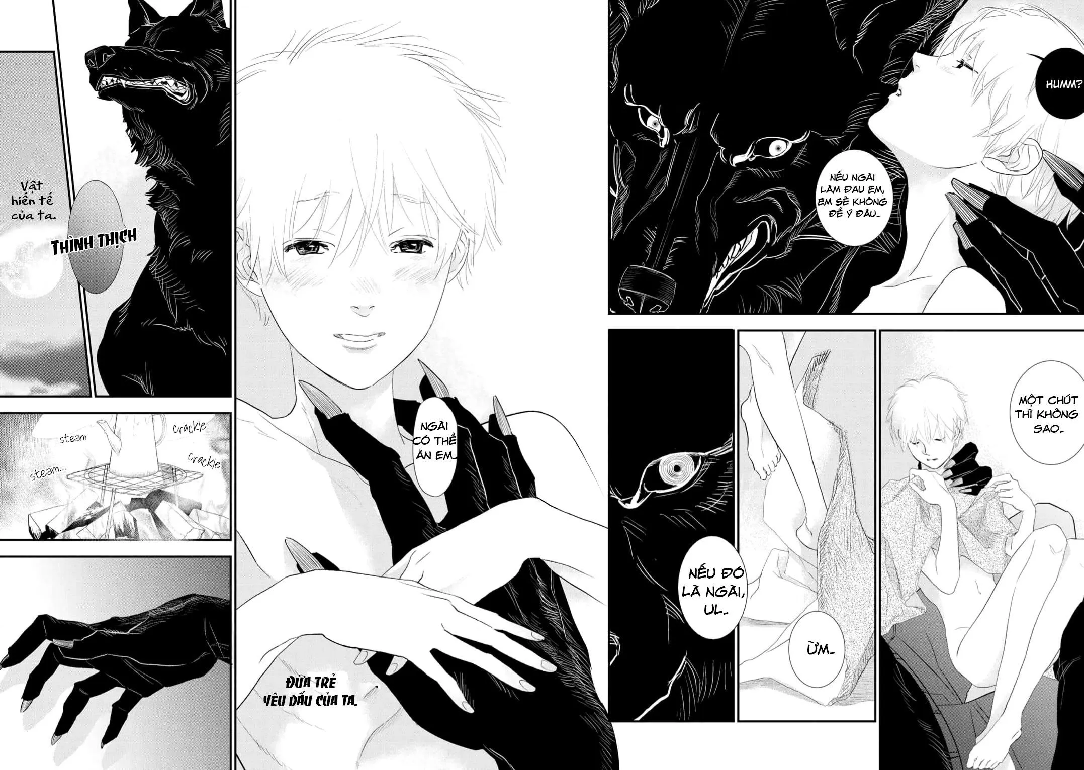 Ngài sói, không ăn em à? Chapter 4 Trang 24