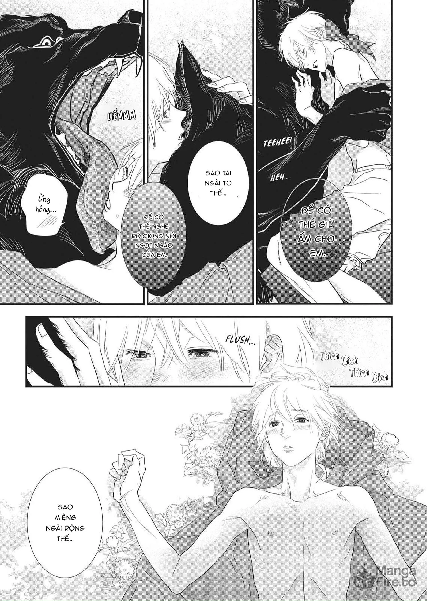 Ngài sói, không ăn em à? Chapter 6 Trang 36