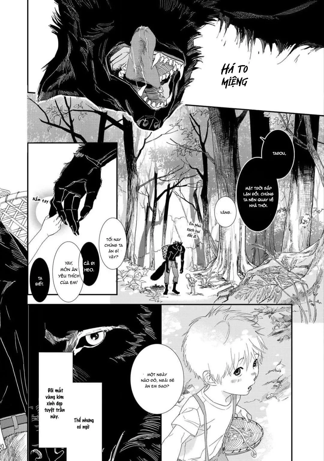 Ngài sói, không ăn em à? Chapter 1 Trang 6