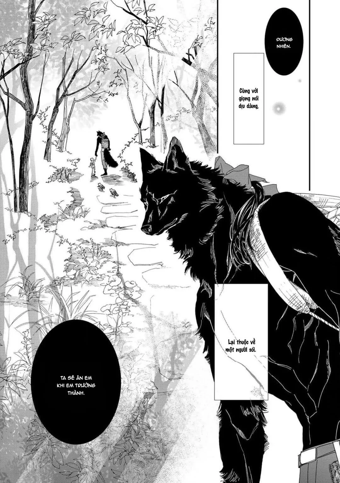 Ngài sói, không ăn em à? Chapter 1 Trang 7