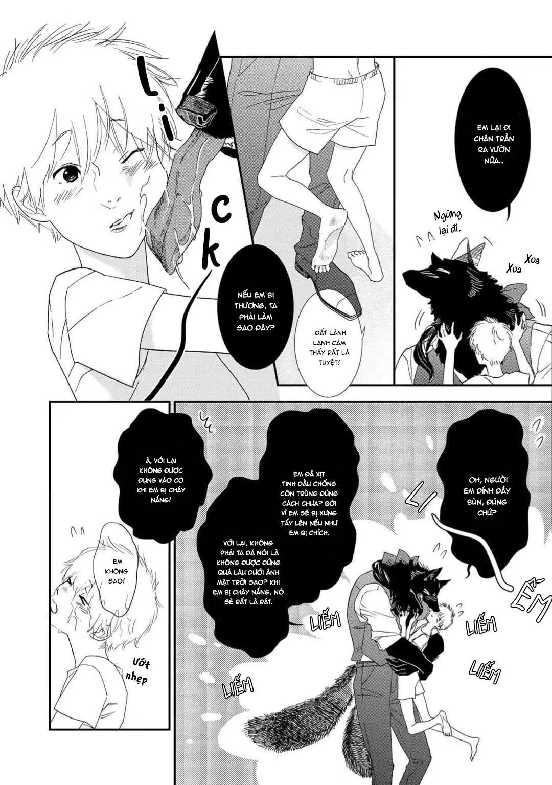 Ngài sói, không ăn em à? Chapter 1 Trang 10