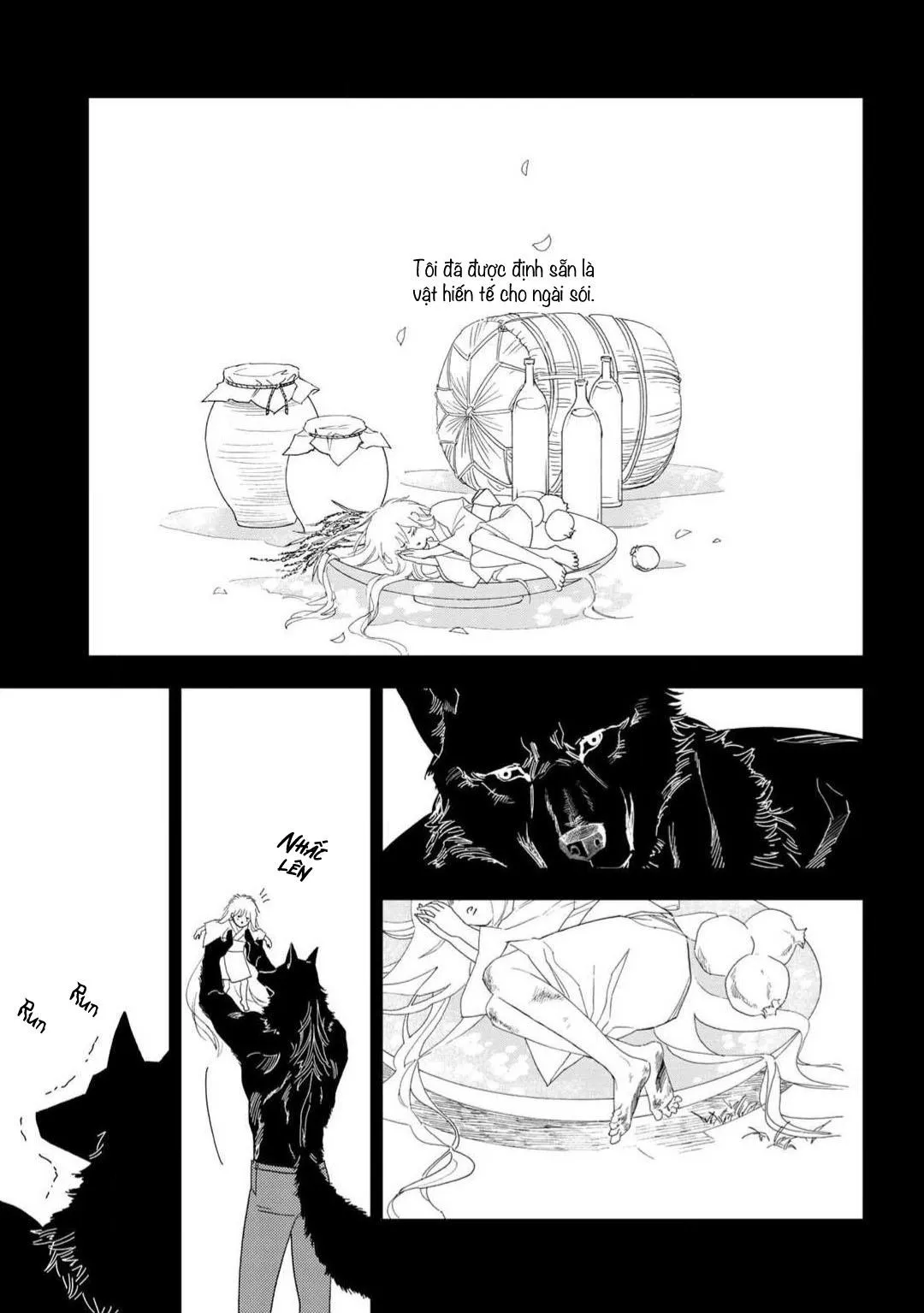 Ngài sói, không ăn em à? Chapter 1 Trang 13