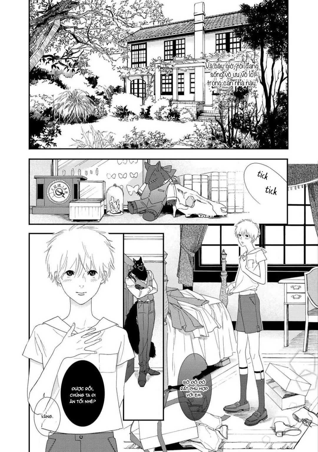 Ngài sói, không ăn em à? Chapter 1 Trang 16