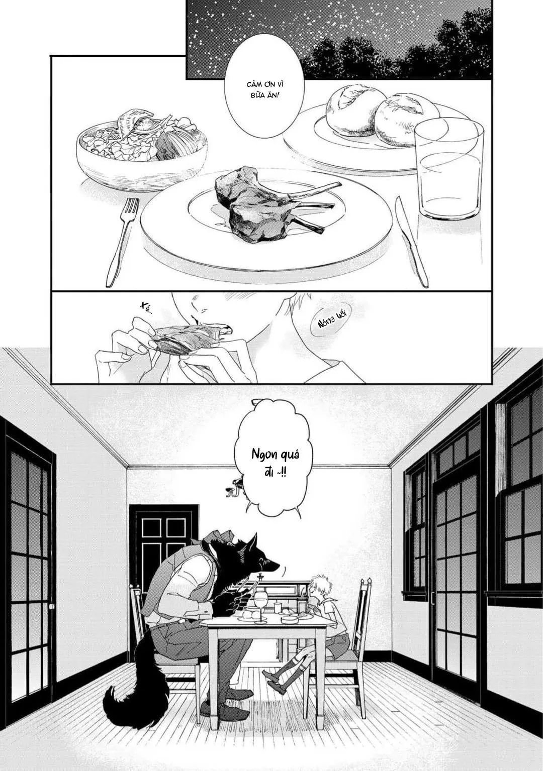 Ngài sói, không ăn em à? Chapter 1 Trang 17
