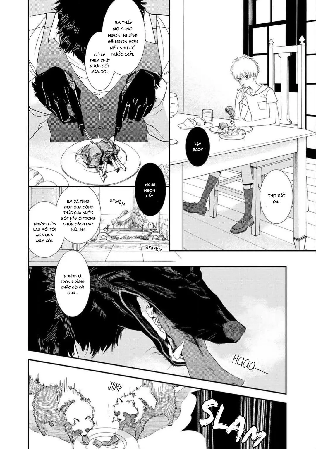 Ngài sói, không ăn em à? Chapter 1 Trang 18