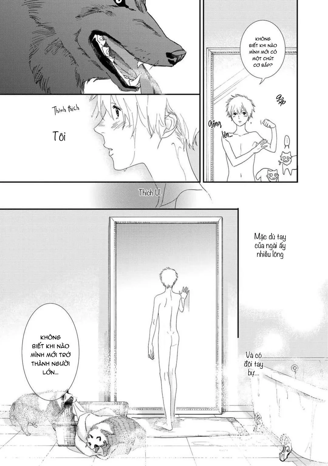 Ngài sói, không ăn em à? Chapter 1 Trang 23
