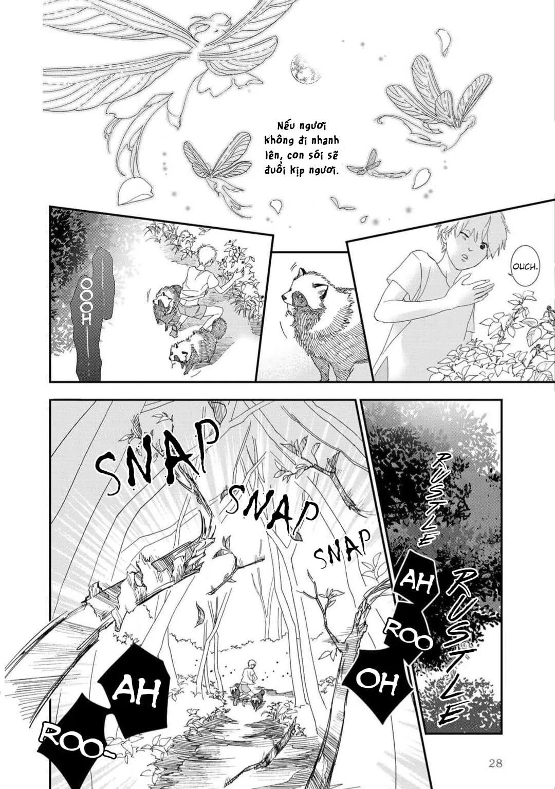 Ngài sói, không ăn em à? Chapter 1 Trang 28