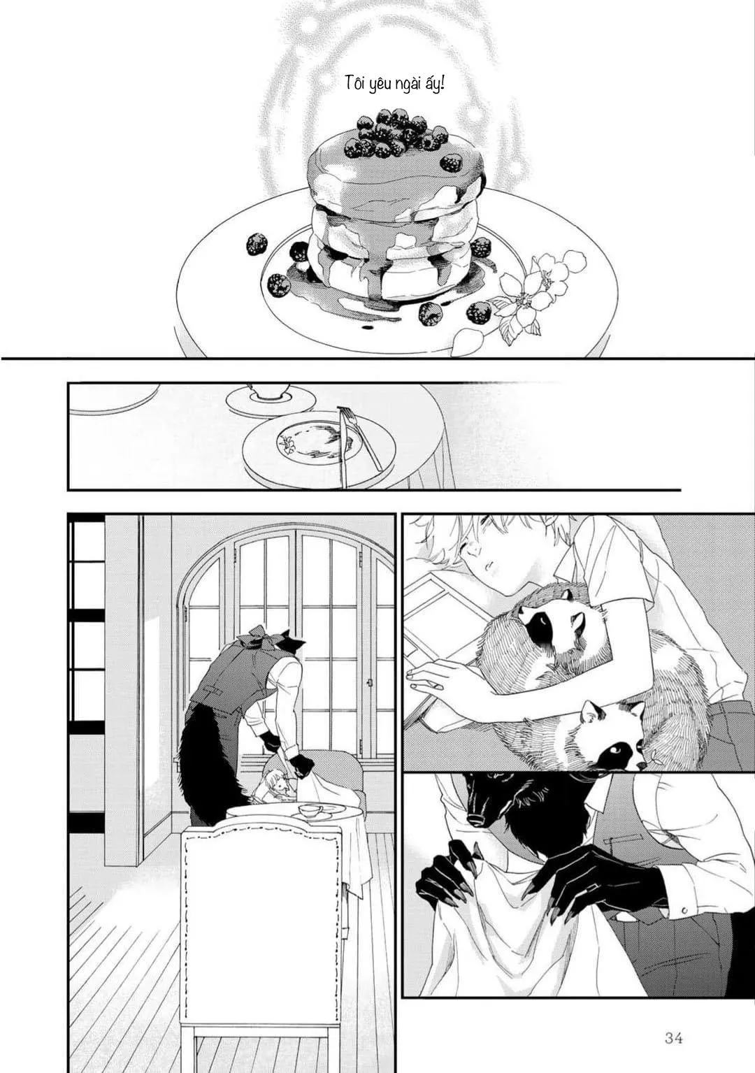 Ngài sói, không ăn em à? Chapter 1 Trang 34