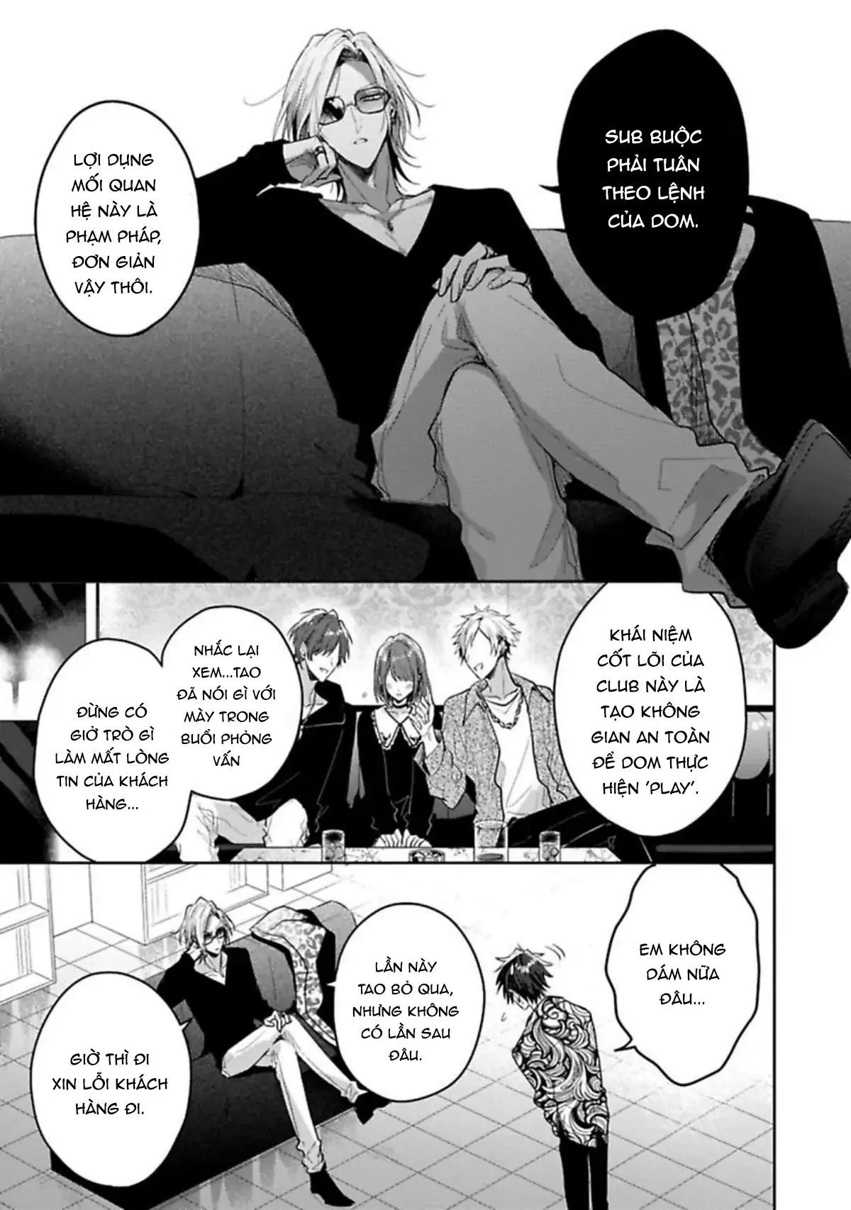 Ngài Sub, Đến Giờ Dạy Dỗ Rồi Chapter 1 Trang 9