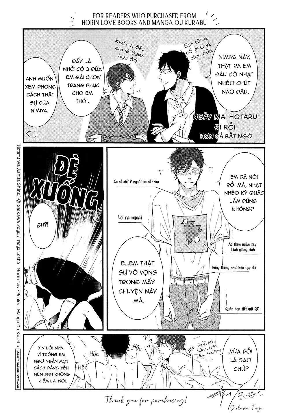 NGÀY MAI HOTARU ĐI RỒI (FULL) Chapter 6 Trang 35