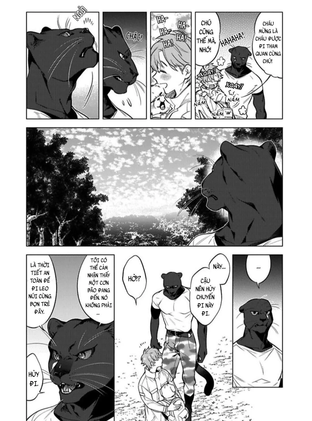 NGÀY NGÀY CHỜ ĐỢI ĐƯỢC QUÁI VẬT ÔM ẤP Chapter 3 Trang 9