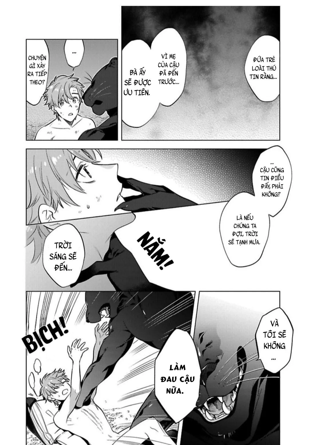 NGÀY NGÀY CHỜ ĐỢI ĐƯỢC QUÁI VẬT ÔM ẤP Chapter 3 Trang 24