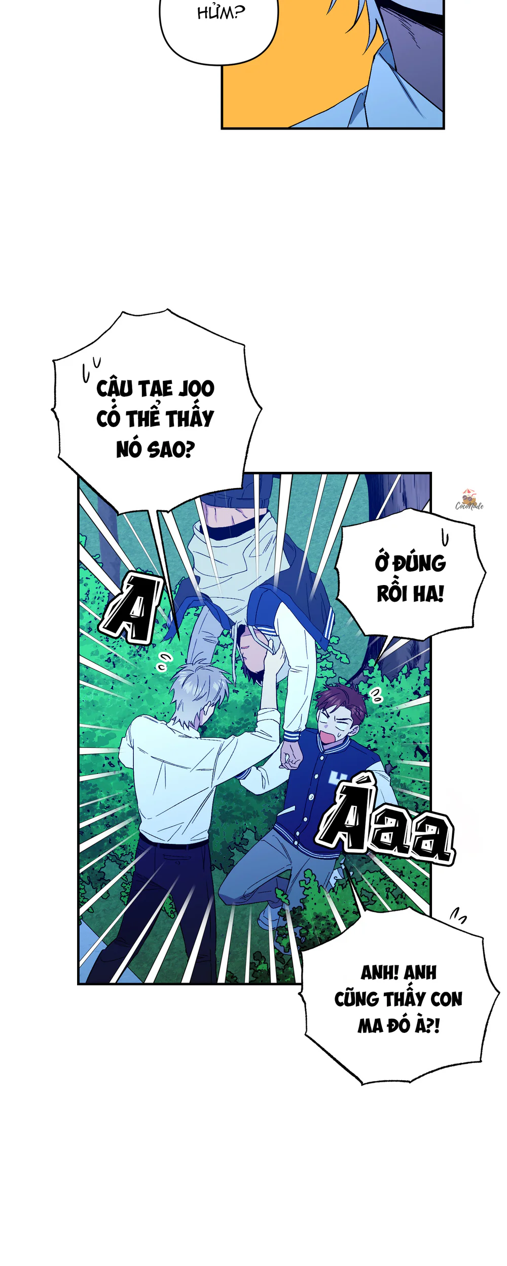 Nghe Nói Có Ma Trong Phòng CLB Chapter 4 Trang 9