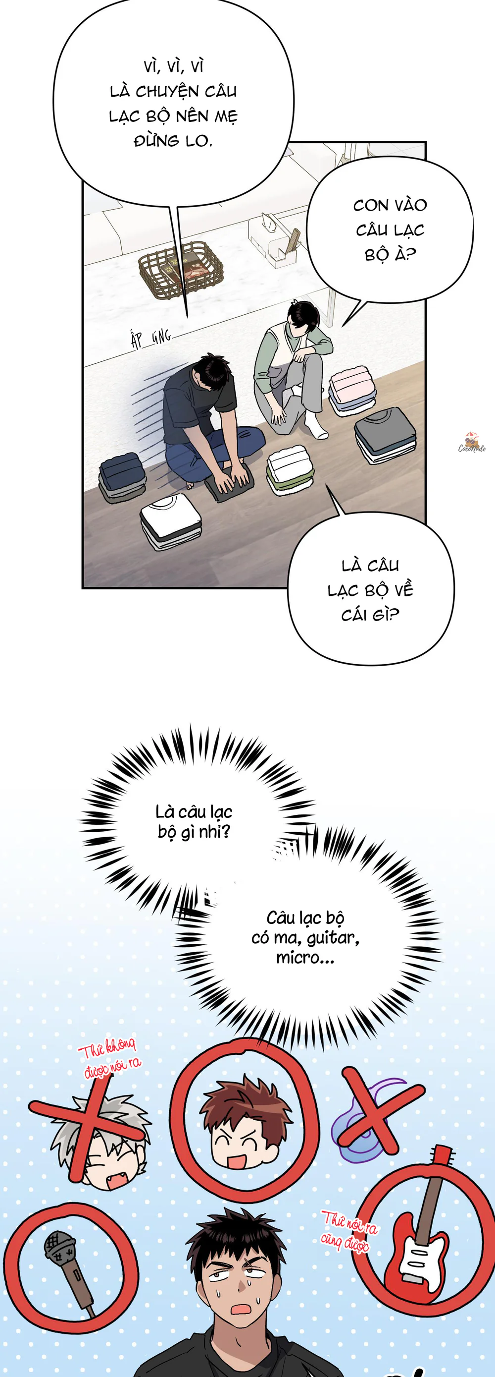 Nghe Nói Có Ma Trong Phòng CLB Chapter 21 Trang 30