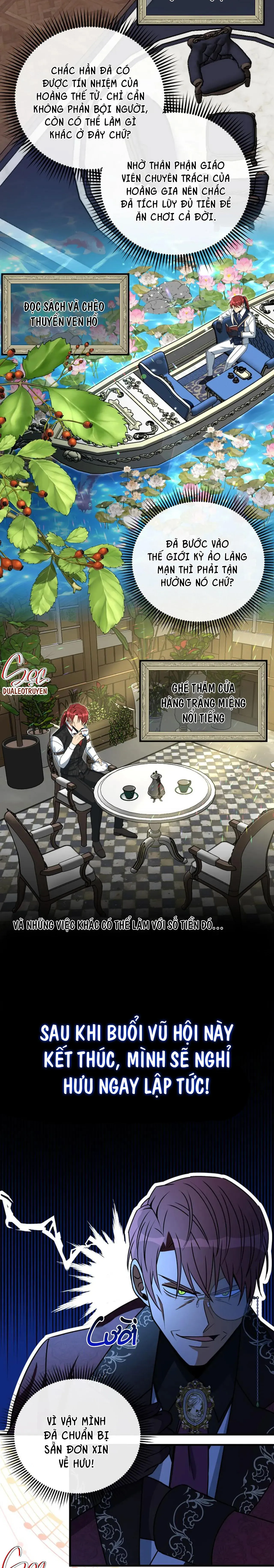 NGHỈ HƯU CHỨ KHÔNG PHẢI TÌNH YÊU Chapter 1 Trang 11