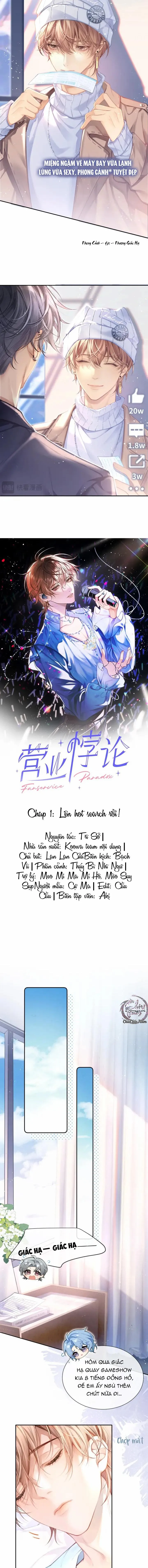 Nghịch Lý Câu Fan Chapter 1 Trang 3