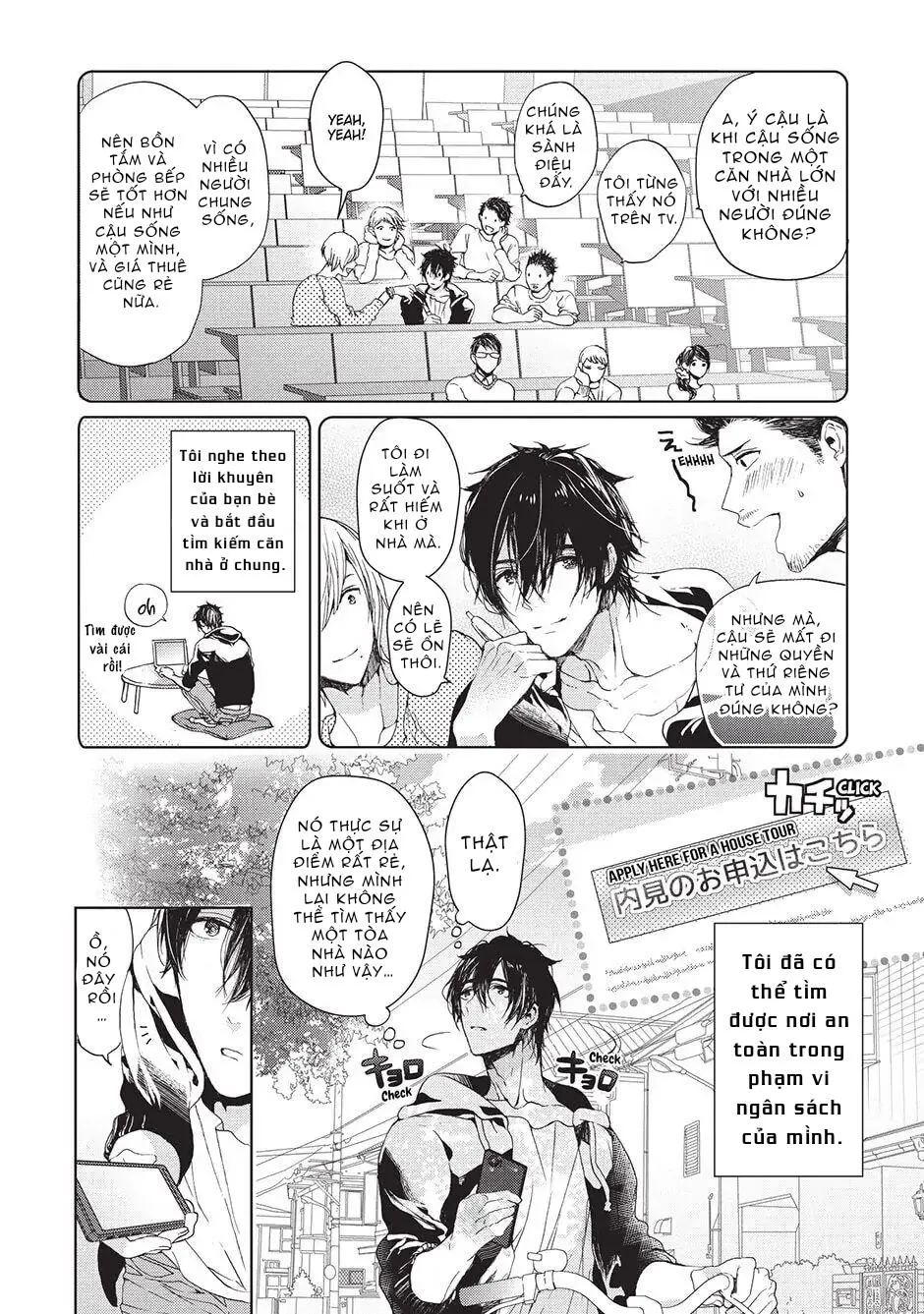 Ngôi Nhà Tình Yêu Rắc Rối Chapter 2 Trang 7