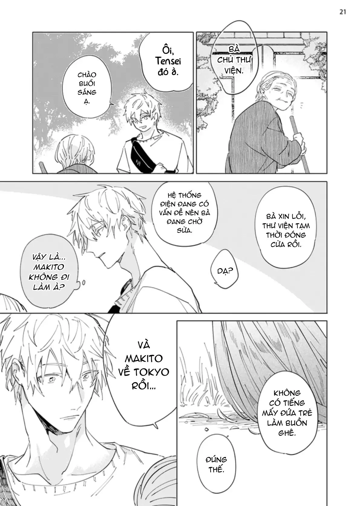 Ngôi Sao Tĩnh Lặng Chapter 6 Trang 21