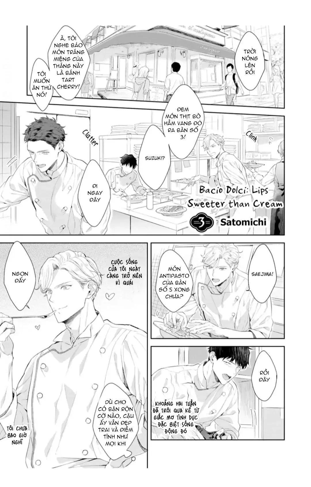 Ngọt hơn cả kem Chapter 3 Trang 3