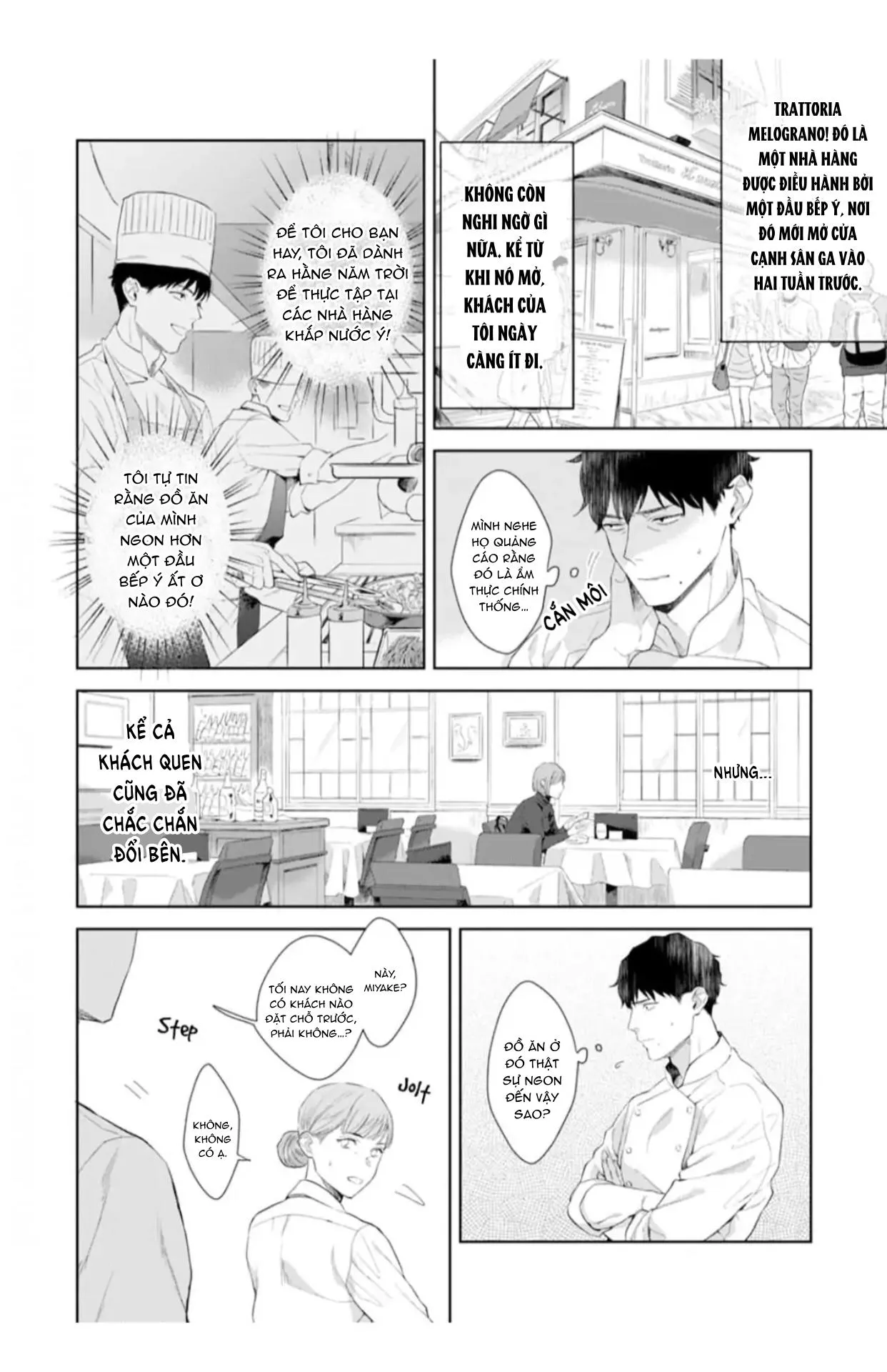 Ngọt hơn cả kem Chapter 1 Trang 6