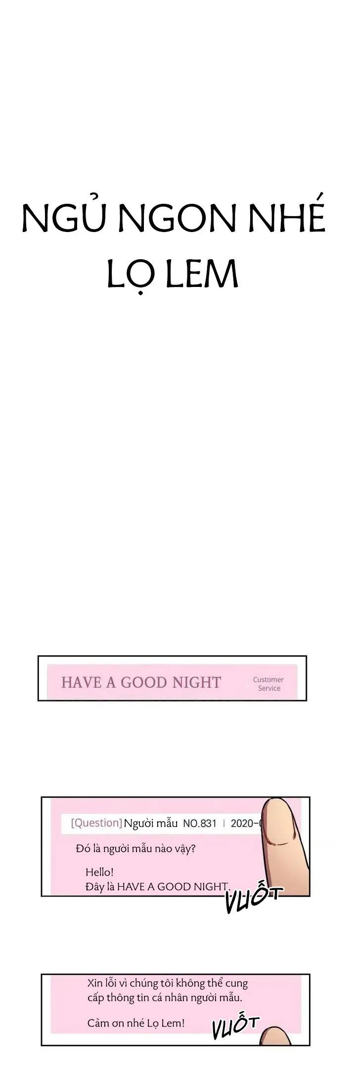 NGỦ NGON NHÉ, LỌ LEM Chapter 2 Trang 13