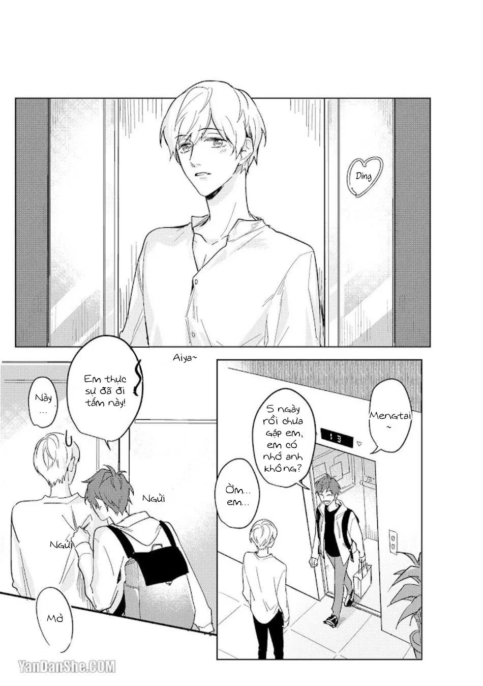 Người Bạn Trai Có Sức Ảnh Hưởng Của Tôi Chapter 5 Trang 8