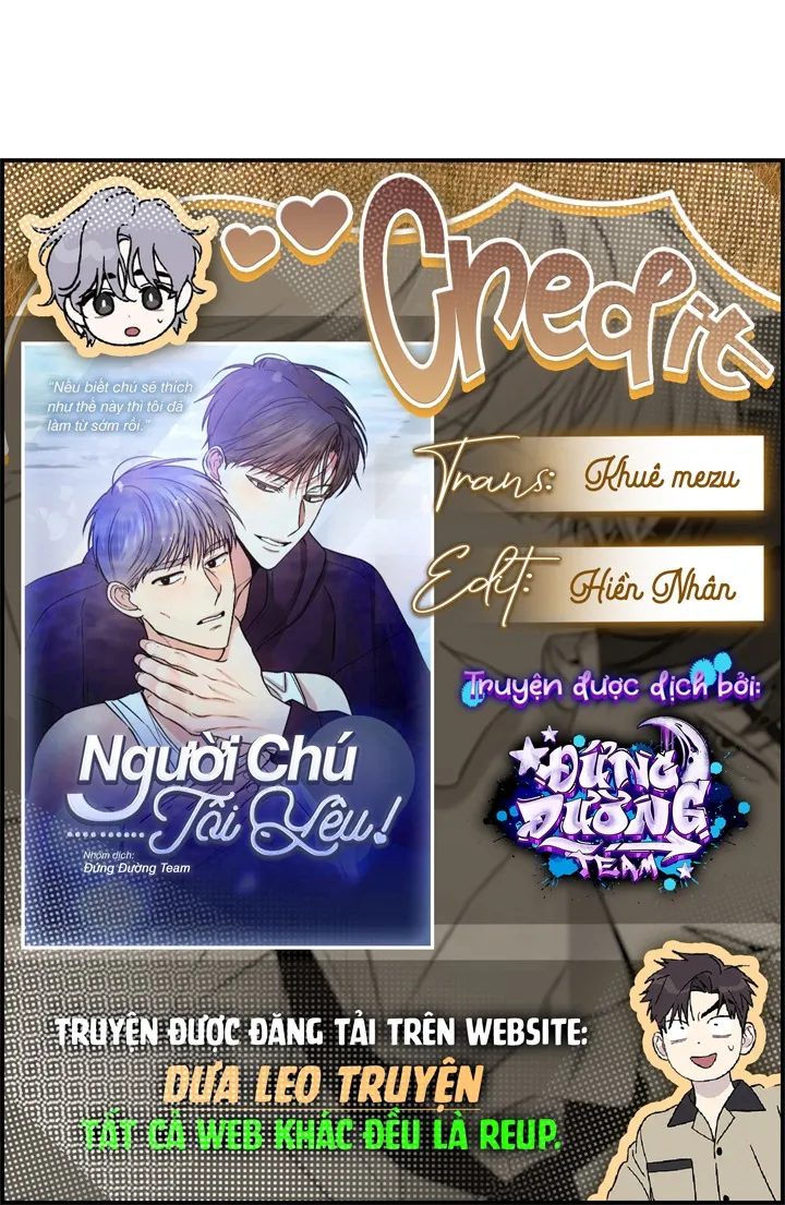 NGƯỜI CHÚ TÔI YÊU! Chapter 8 Trang 57
