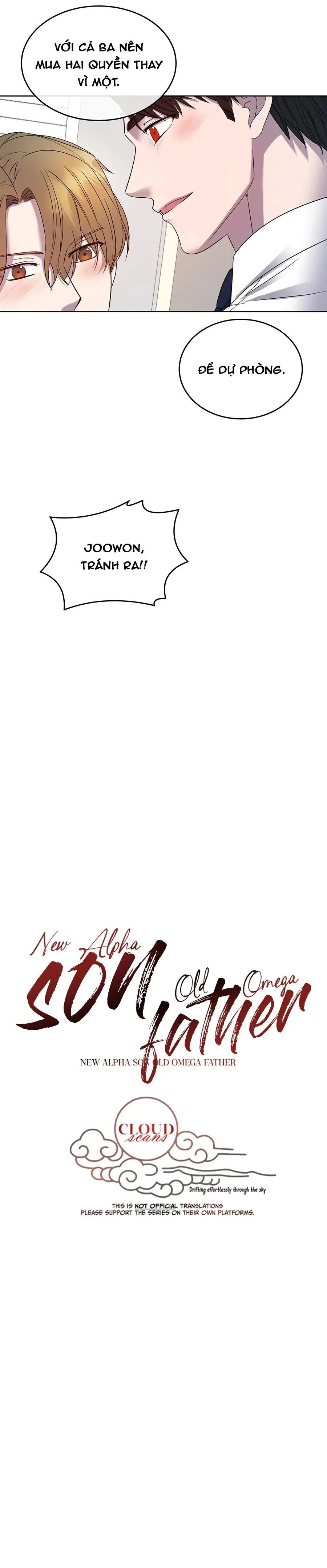 Người con Alpha trẻ tuổi, người cha Omega xế chiều Chapter 5 Trang 4