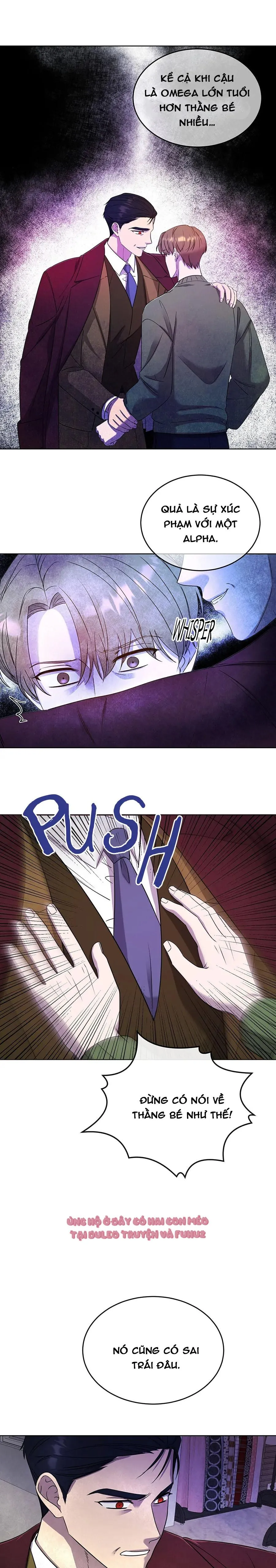 Người con Alpha trẻ tuổi, người cha Omega xế chiều Chapter 5 Trang 11