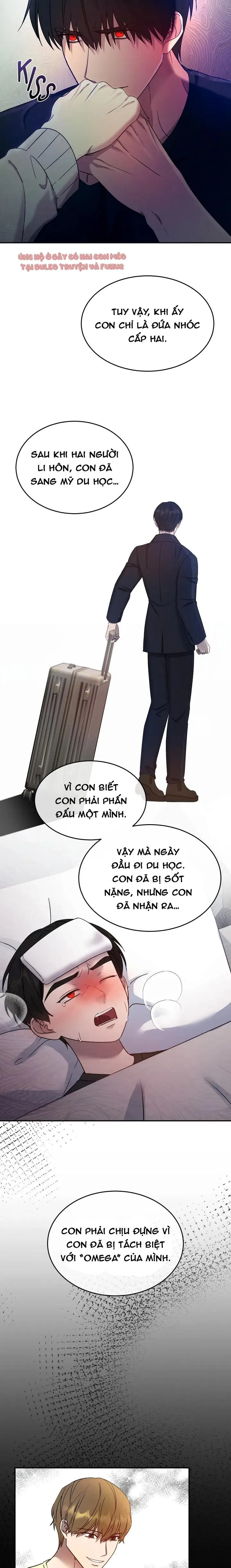 Người con Alpha trẻ tuổi, người cha Omega xế chiều Chapter 1 Trang 16