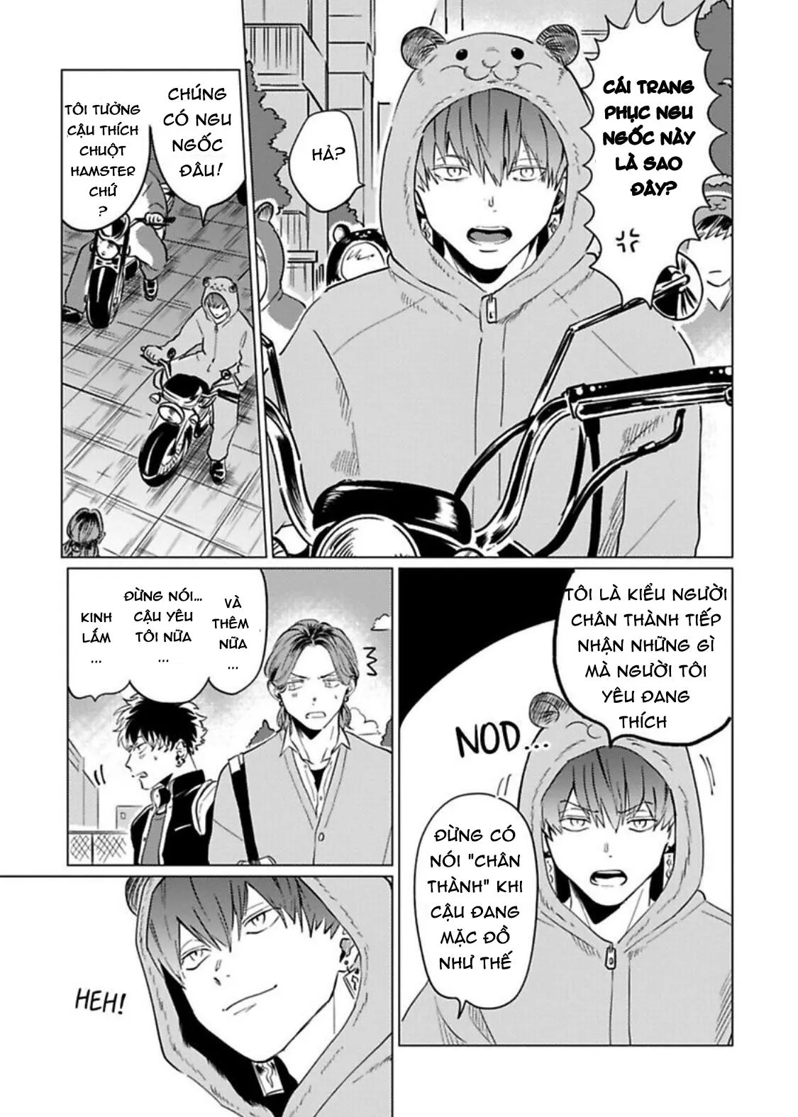 NGƯỜI CỨNG NHẤT TRƯỜNG LÀ OMEGA Á!? Chapter 2 Trang 3