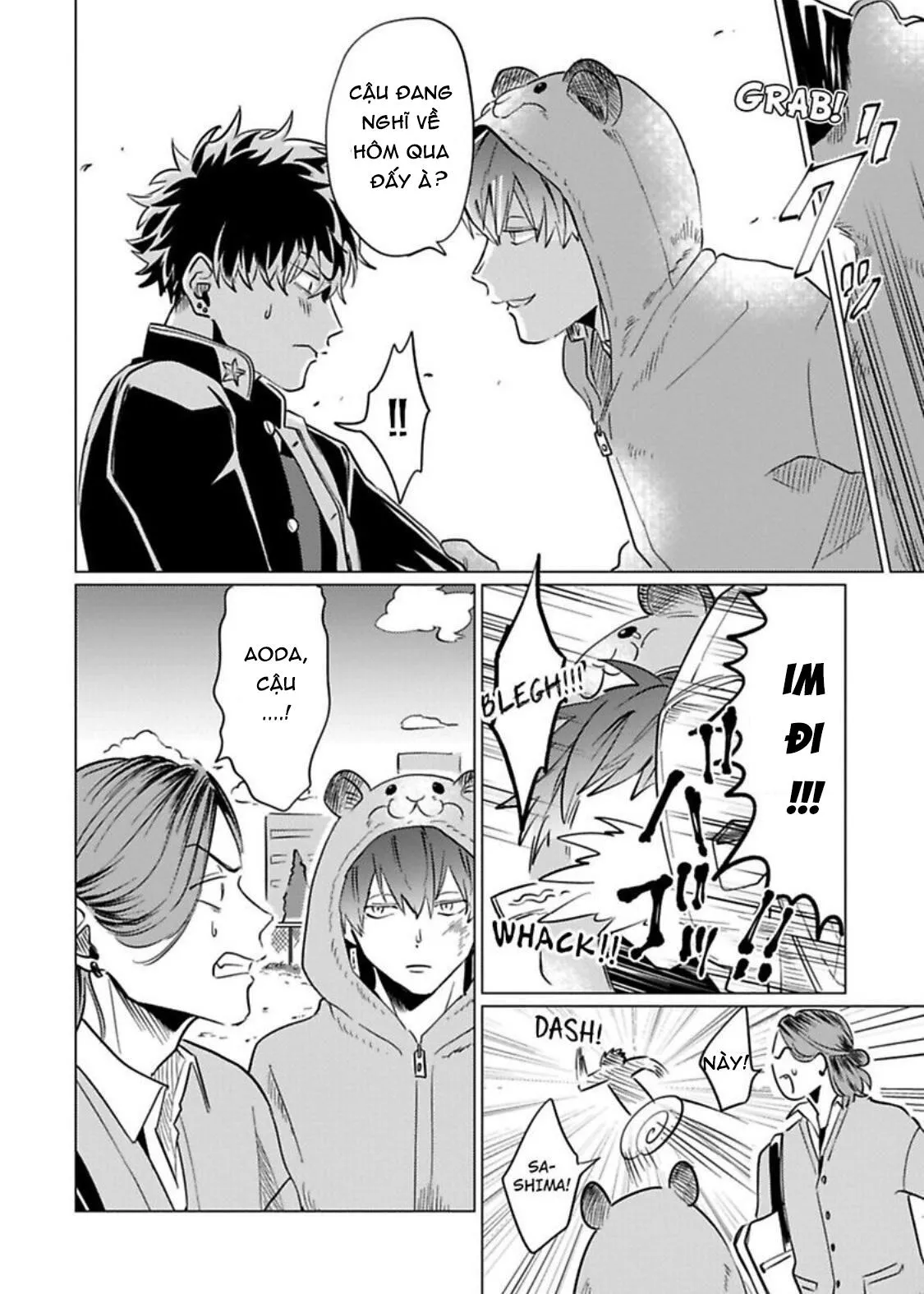 NGƯỜI CỨNG NHẤT TRƯỜNG LÀ OMEGA Á!? Chapter 2 Trang 4